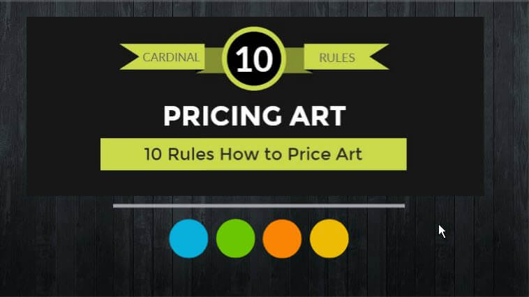 Here Are 10 Best Cardinal Rules How to Price Art 10 Cardinal Rules How to Price Art